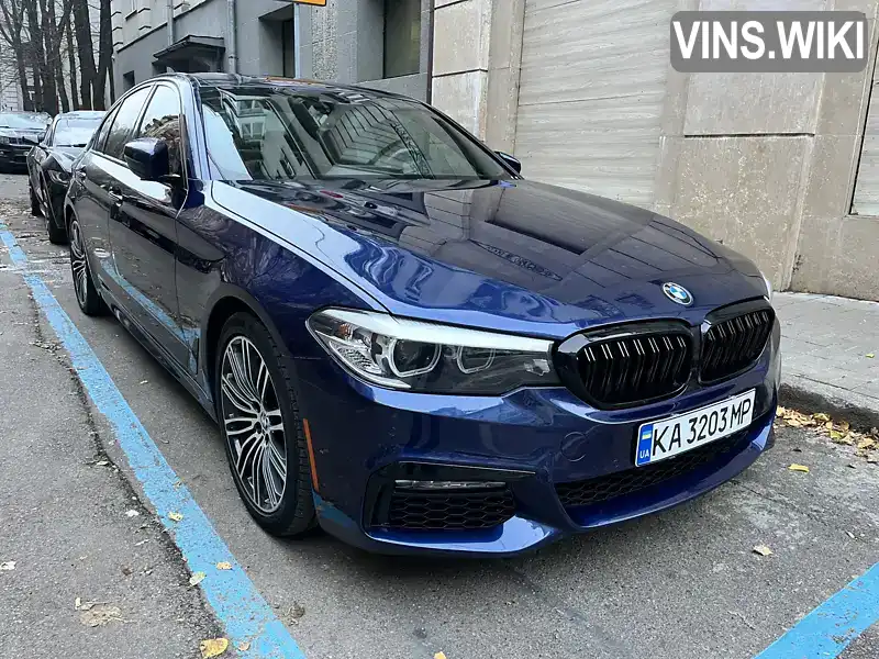 WBAJA7C54JWA74893 BMW 5 Series 2018 Седан 2 л. Фото 2