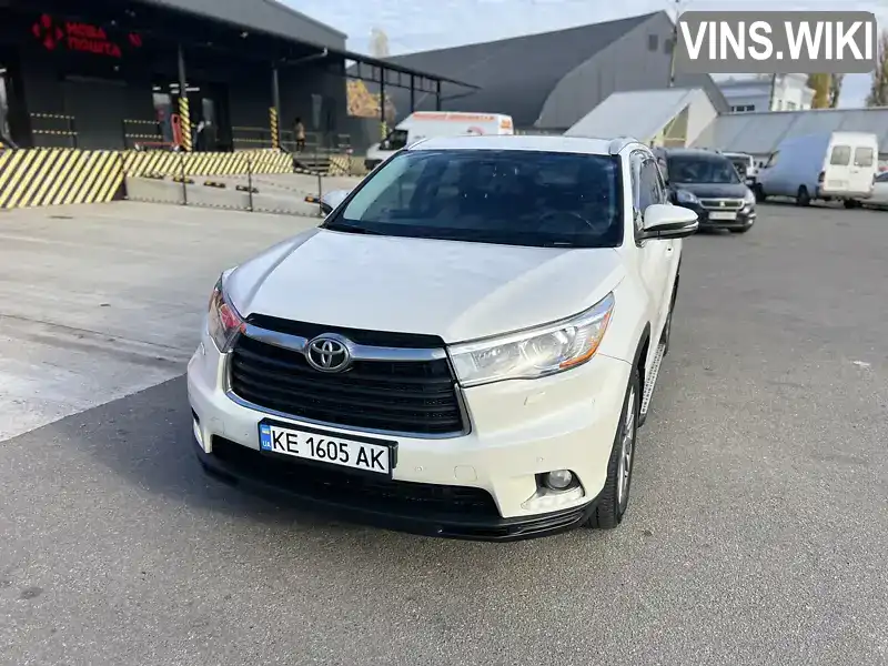 Позашляховик / Кросовер Toyota Highlander 2014 3.5 л. Автомат обл. Київська, Київ - Фото 1/11