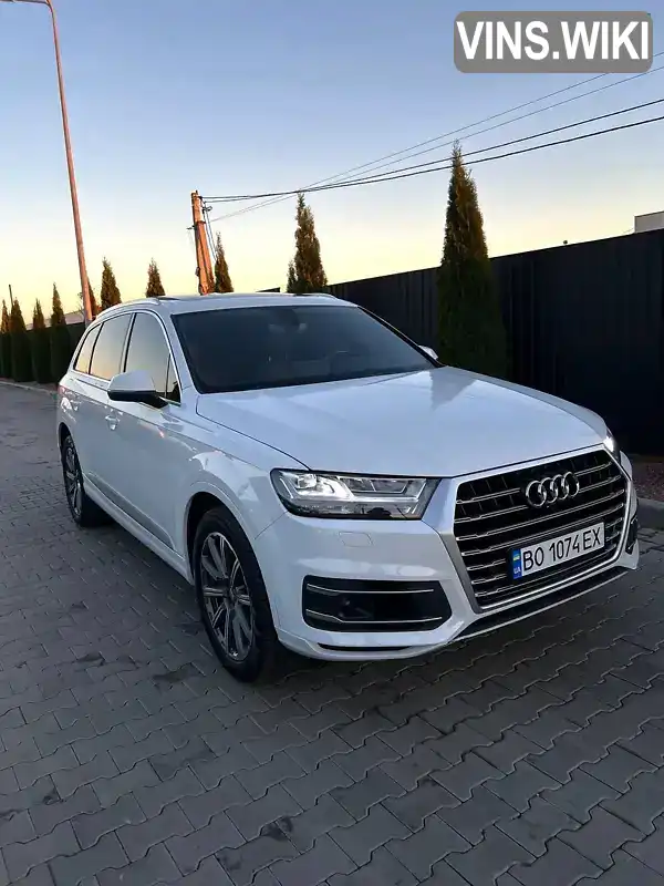 Позашляховик / Кросовер Audi Q7 2018 3 л. Автомат обл. Тернопільська, Тернопіль - Фото 1/21