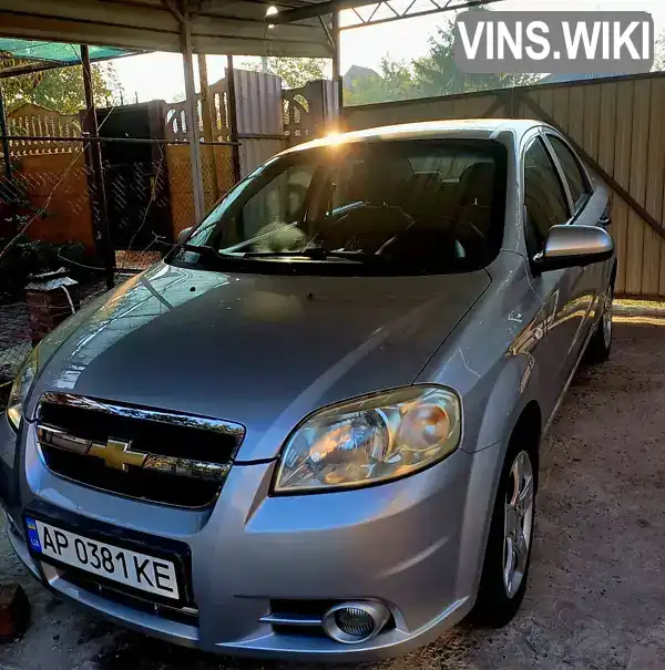 Седан Chevrolet Aveo 2007 1.5 л. Ручна / Механіка обл. Запорізька, Запоріжжя - Фото 1/17