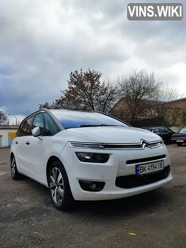 Мінівен Citroen Grand C4 Picasso 2014 2 л. Автомат обл. Рівненська, Рівне - Фото 1/21