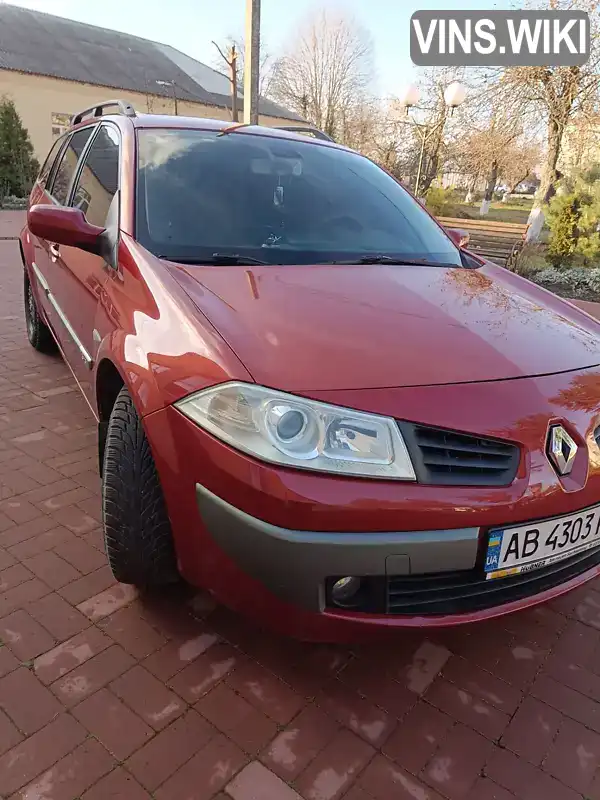 Універсал Renault Megane 2006 1.6 л. Ручна / Механіка обл. Вінницька, Калинівка - Фото 1/14