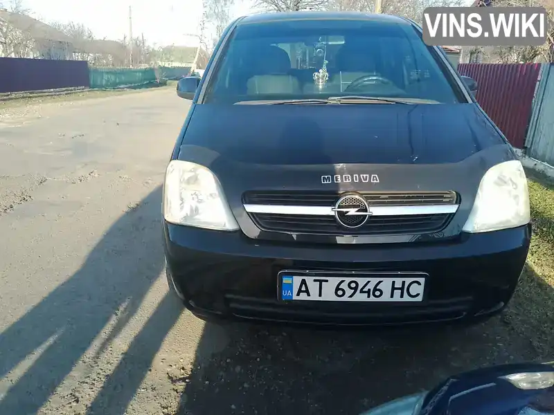 Мікровен Opel Meriva 2004 1.6 л. Ручна / Механіка обл. Івано-Франківська, Івано-Франківськ - Фото 1/10