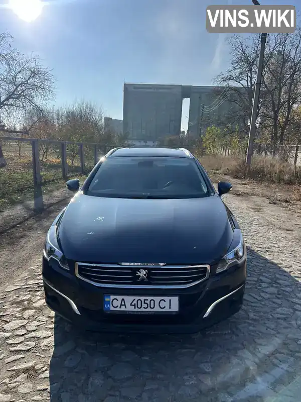 Універсал Peugeot 508 2015 1.6 л. Автомат обл. Черкаська, Золотоноша - Фото 1/21