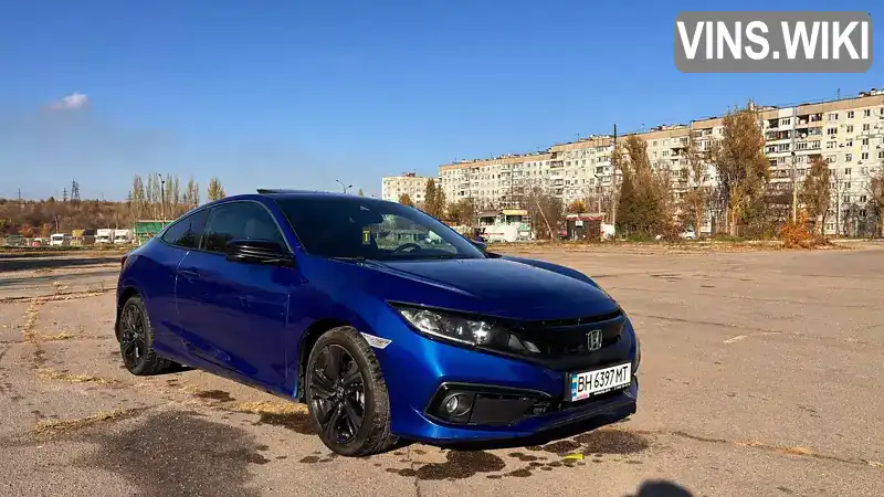 Купе Honda Civic 2019 1.5 л. Автомат обл. Запорізька, Запоріжжя - Фото 1/21