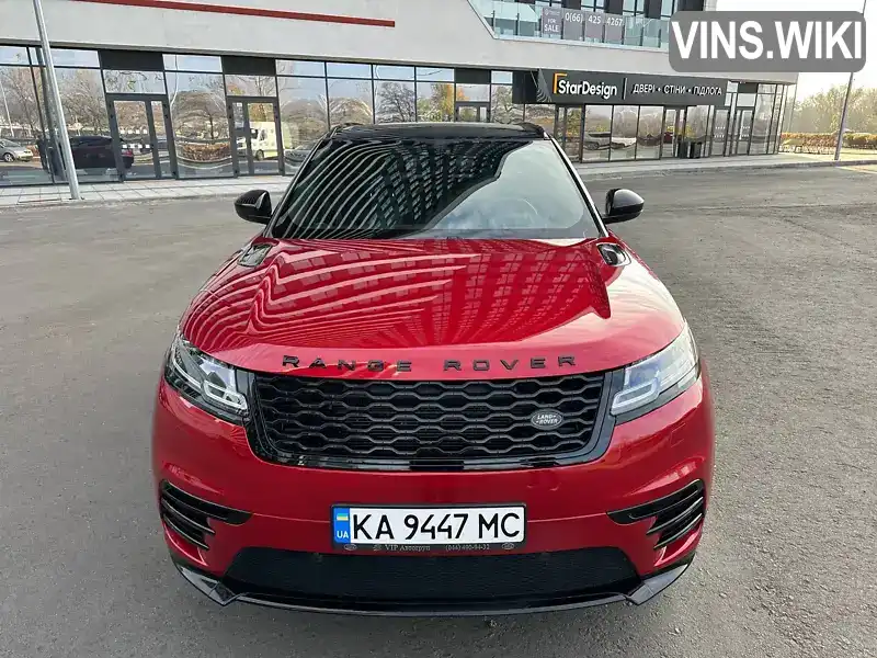 Внедорожник / Кроссовер Land Rover Range Rover Velar 2017 2 л. Автомат обл. Киевская, Киев - Фото 1/21