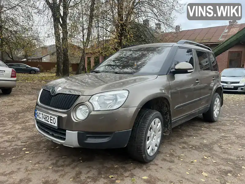 Внедорожник / Кроссовер Skoda Yeti 2012 1.2 л. Автомат обл. Волынская, Луцк - Фото 1/20