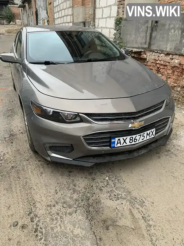 Седан Chevrolet Malibu 2018 1.8 л. Автомат обл. Харьковская, Харьков - Фото 1/5