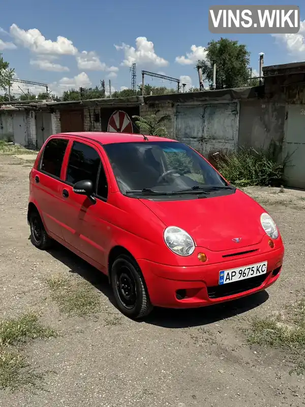 Хетчбек Daewoo Matiz 2013 0.8 л. Ручна / Механіка обл. Запорізька, Запоріжжя - Фото 1/7