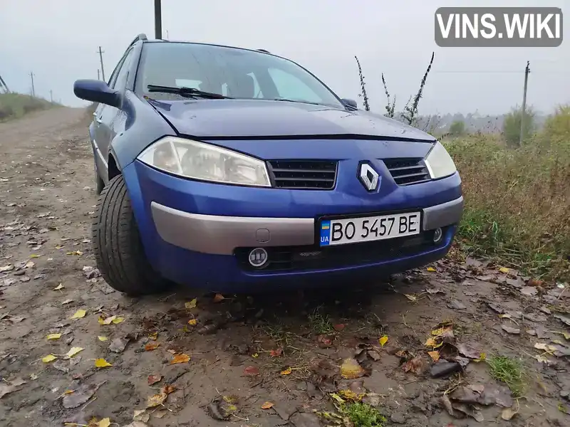 Універсал Renault Megane 2004 1.5 л. Ручна / Механіка обл. Тернопільська, Бучач - Фото 1/11