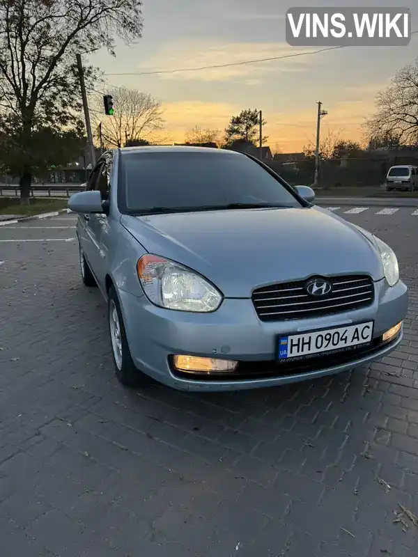 Седан Hyundai Accent 2007 1.49 л. Ручна / Механіка обл. Одеська, Одеса - Фото 1/13