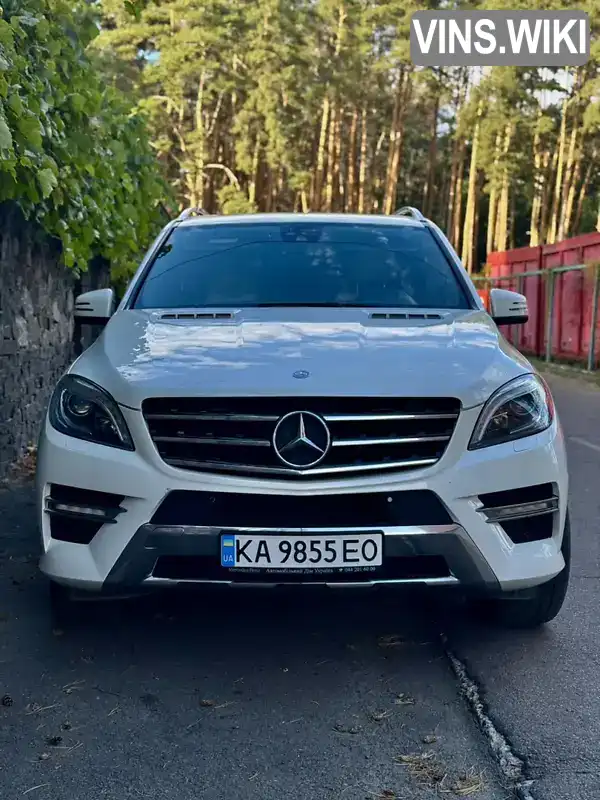 Позашляховик / Кросовер Mercedes-Benz M-Class 2012 3.5 л. Автомат обл. Київська, Київ - Фото 1/21