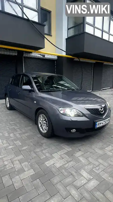 Хетчбек Mazda 3 2008 1.6 л. Ручна / Механіка обл. Житомирська, Житомир - Фото 1/13