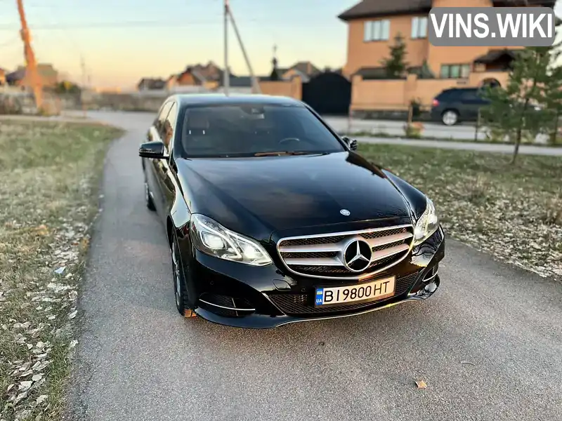 Седан Mercedes-Benz E-Class 2015 2.2 л. Автомат обл. Полтавська, Полтава - Фото 1/21