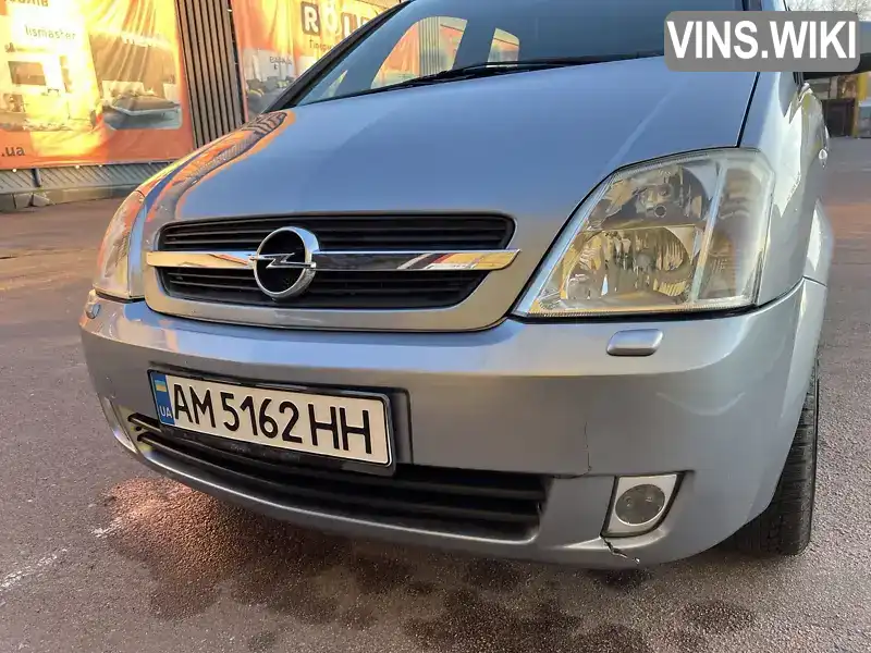 Мікровен Opel Meriva 2005 1.6 л. Ручна / Механіка обл. Житомирська, Житомир - Фото 1/13