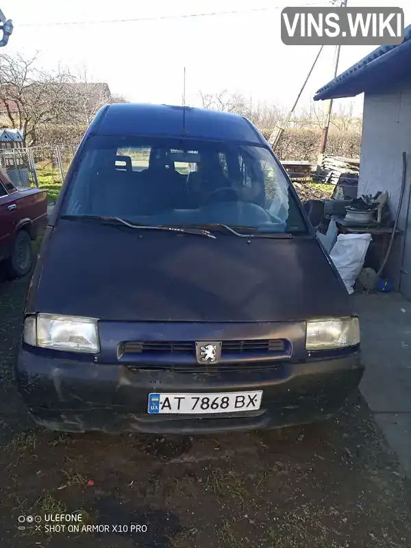 Мінівен Peugeot Expert 1999 1.87 л. Ручна / Механіка обл. Івано-Франківська, location.city.broshniv_osada - Фото 1/7