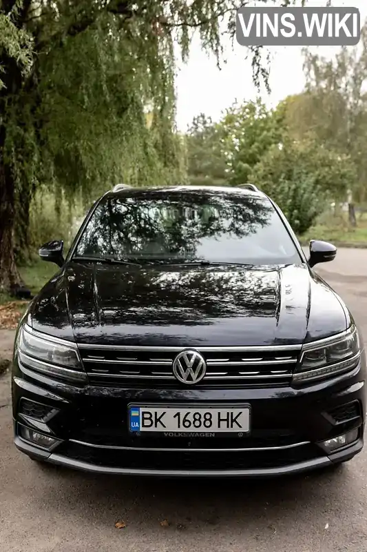 Позашляховик / Кросовер Volkswagen Tiguan 2017 1.98 л. Типтронік обл. Рівненська, Рівне - Фото 1/21