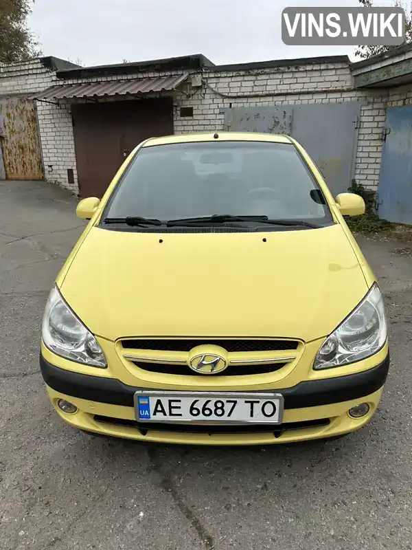 Хетчбек Hyundai Getz 2007 1.4 л. Автомат обл. Дніпропетровська, Дніпро (Дніпропетровськ) - Фото 1/21