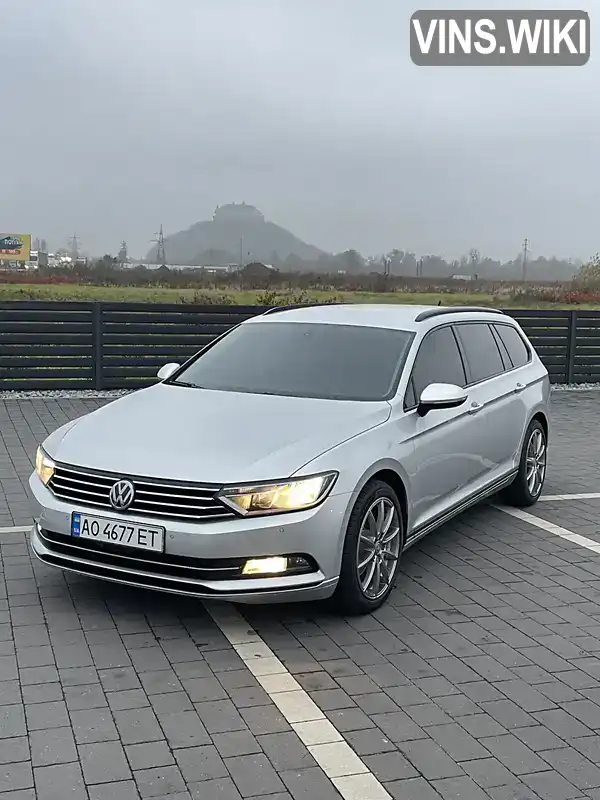 Універсал Volkswagen Passat 2016 1.6 л. Автомат обл. Закарпатська, Мукачево - Фото 1/21