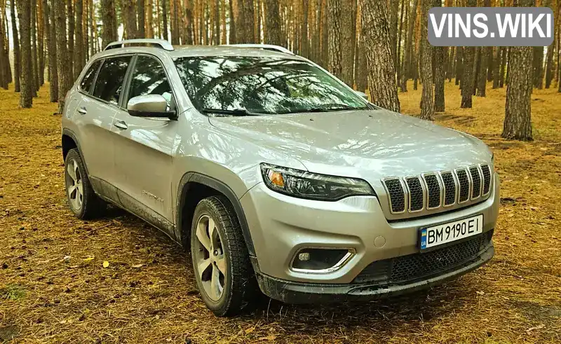 Позашляховик / Кросовер Jeep Cherokee 2020 3.24 л. Автомат обл. Сумська, Суми - Фото 1/20