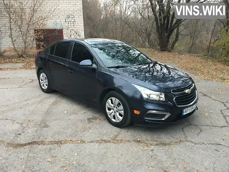 Седан Chevrolet Cruze 2015 1.8 л. Автомат обл. Запорізька, Запоріжжя - Фото 1/15