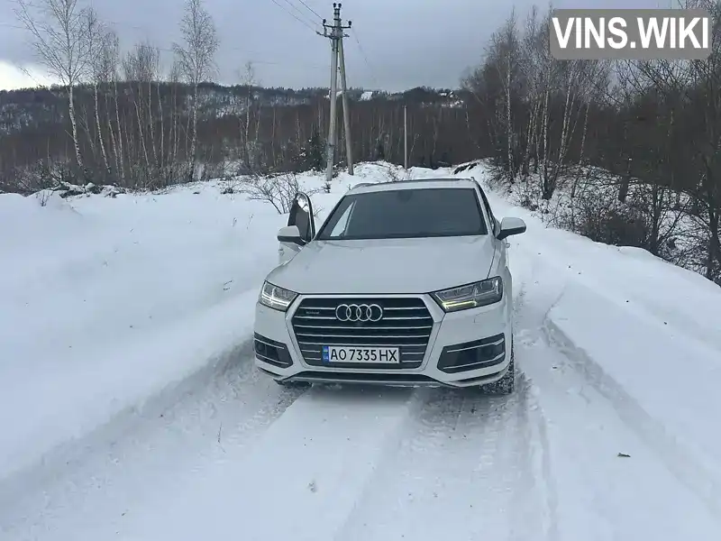 Позашляховик / Кросовер Audi Q7 2017 3 л. Автомат обл. Закарпатська, Ужгород - Фото 1/4