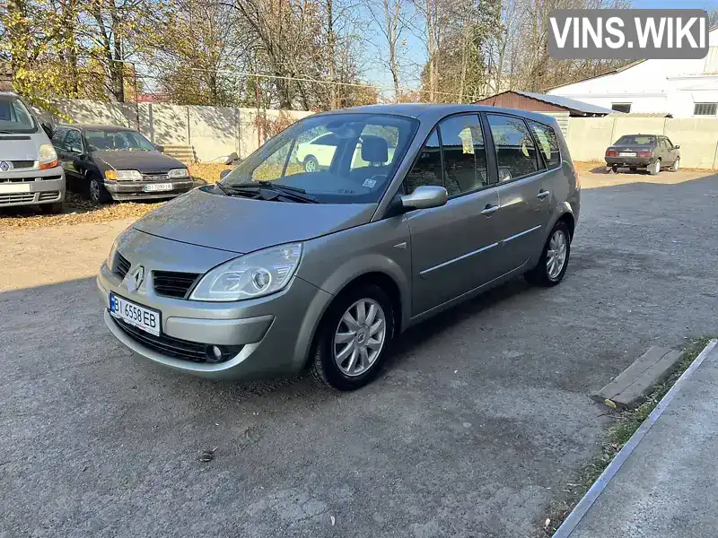 Мінівен Renault Scenic 2007 2 л. Ручна / Механіка обл. Полтавська, Глобине - Фото 1/21