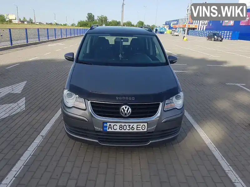 Мінівен Volkswagen Touran 2009 1.9 л. Ручна / Механіка обл. Волинська, Нововолинськ - Фото 1/21