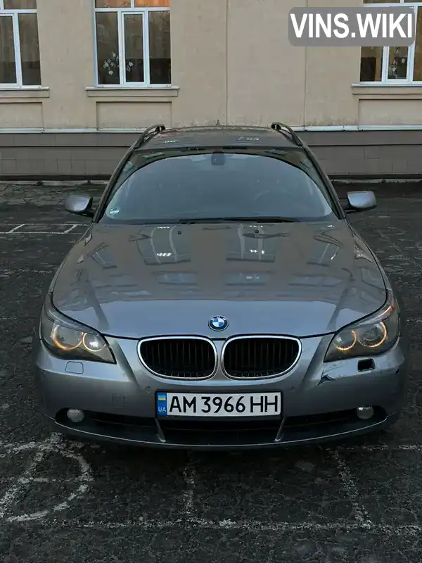 Універсал BMW 5 Series 2004 2.49 л. Автомат обл. Житомирська, Житомир - Фото 1/15