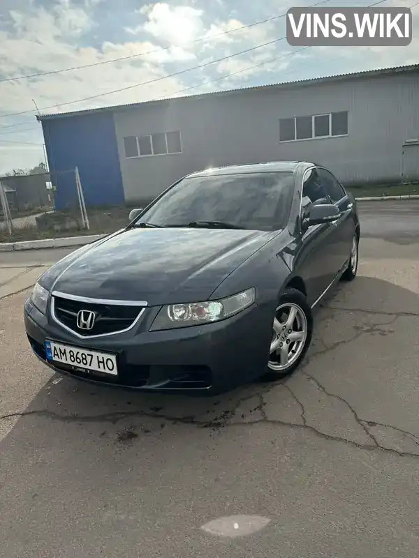 Седан Honda Accord 2004 2.2 л. Ручна / Механіка обл. Житомирська, Житомир - Фото 1/10