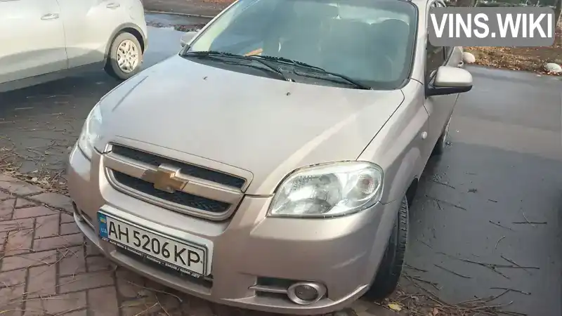 Седан Chevrolet Aveo 2007 1.6 л. Ручна / Механіка обл. Донецька, Слов'янськ - Фото 1/5