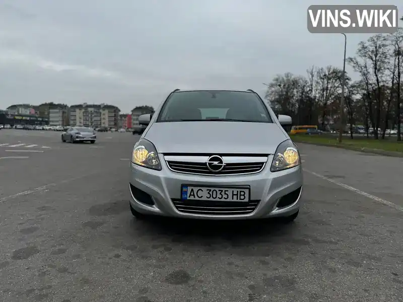 Мінівен Opel Zafira 2011 1.8 л. Автомат обл. Черкаська, Звенигородка - Фото 1/21