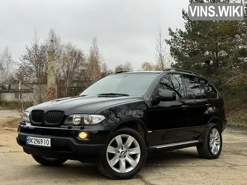 Позашляховик / Кросовер BMW X5 2004 3 л. Автомат обл. Рівненська, Вараш (Кузнецовськ) - Фото 1/21