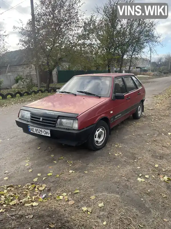 Хетчбек ВАЗ / Lada 2109 1996 1.5 л. Ручна / Механіка обл. Дніпропетровська, Дніпро (Дніпропетровськ) - Фото 1/9