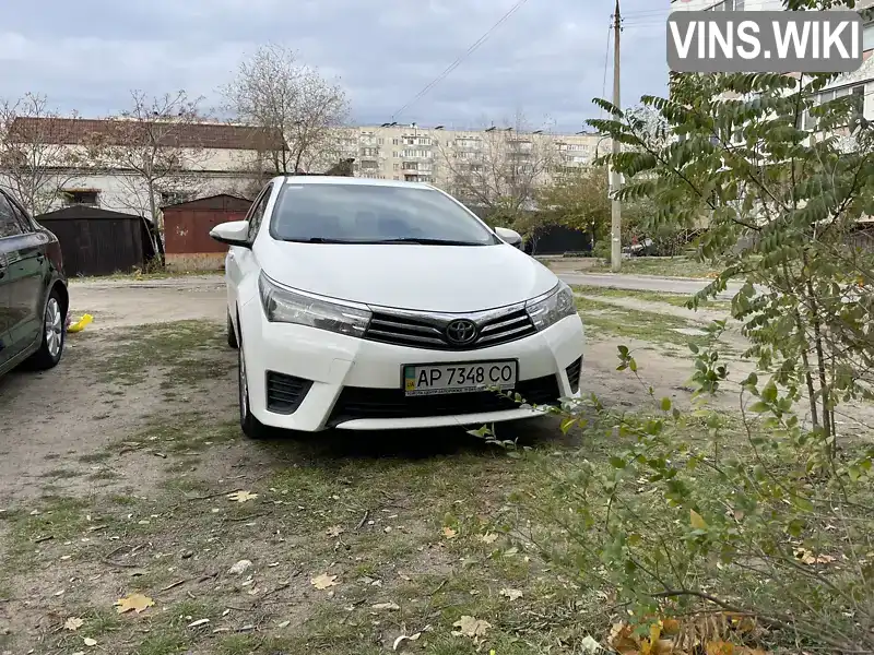 Седан Toyota Corolla 2014 1.33 л. Ручна / Механіка обл. Запорізька, Запоріжжя - Фото 1/12