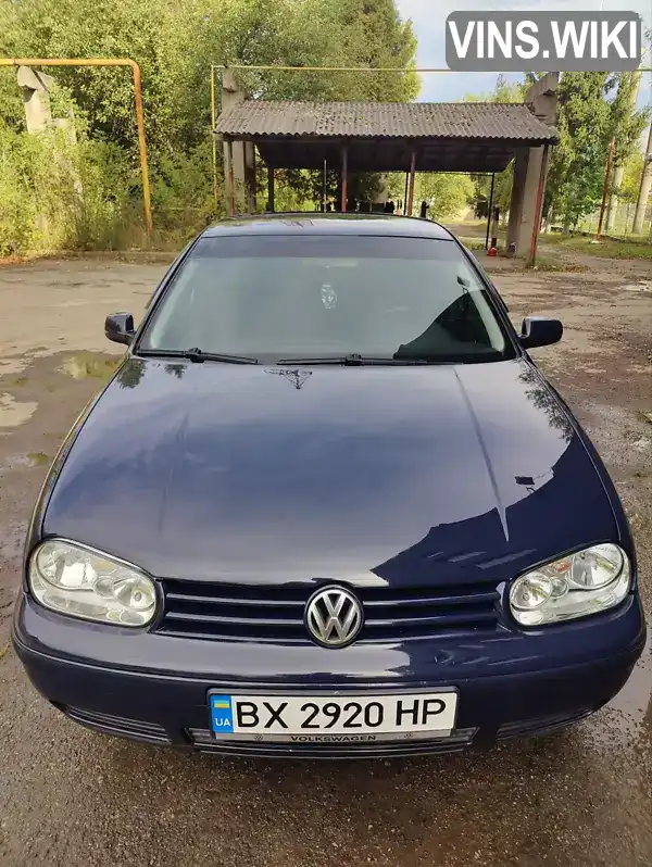 Хетчбек Volkswagen Golf 2002 1.39 л. Ручна / Механіка обл. Хмельницька, Шепетівка - Фото 1/21