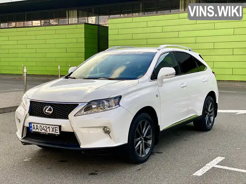 Позашляховик / Кросовер Lexus RX 2012 3.46 л. Автомат обл. Київська, Київ - Фото 1/21