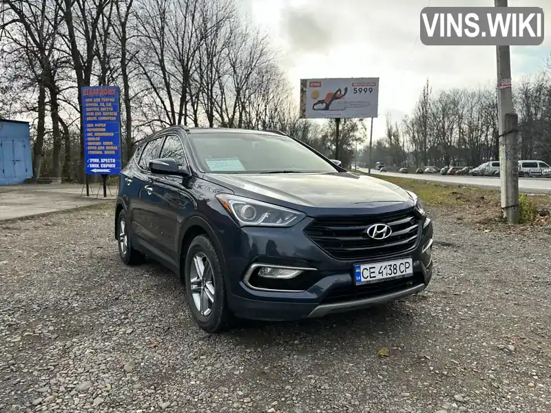 Позашляховик / Кросовер Hyundai Santa FE 2017 2.4 л. Автомат обл. Чернівецька, Кіцмань - Фото 1/16