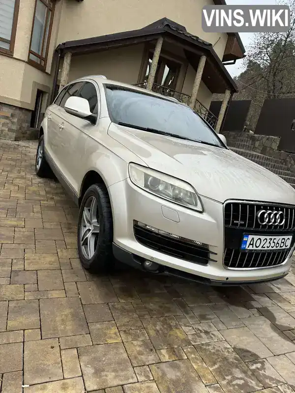 Позашляховик / Кросовер Audi Q7 2007 2.97 л. Автомат обл. Закарпатська, location.city.zarichchia - Фото 1/9