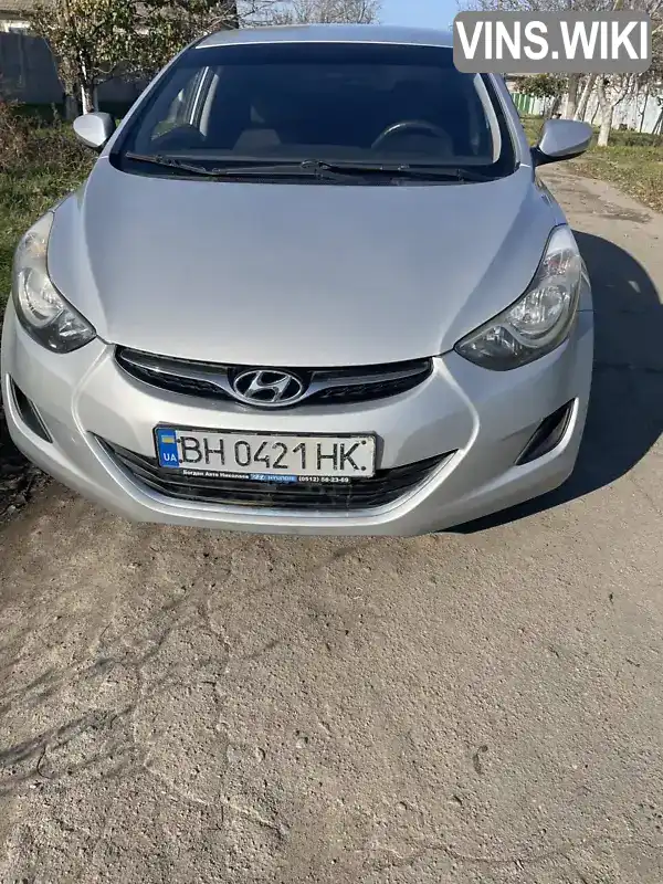 Седан Hyundai Elantra 2013 1.59 л. Ручна / Механіка обл. Одеська, Ізмаїл - Фото 1/21