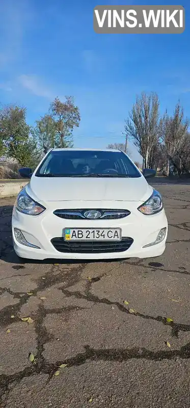 Седан Hyundai Accent 2013 1.4 л. Ручна / Механіка обл. Донецька, Краматорськ - Фото 1/19