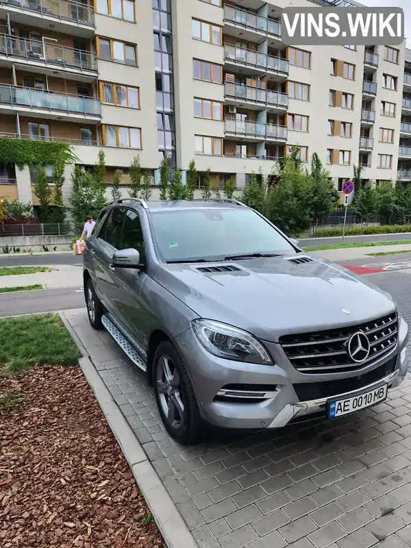 Позашляховик / Кросовер Mercedes-Benz M-Class 2014 2.99 л. Автомат обл. Дніпропетровська, Дніпро (Дніпропетровськ) - Фото 1/21