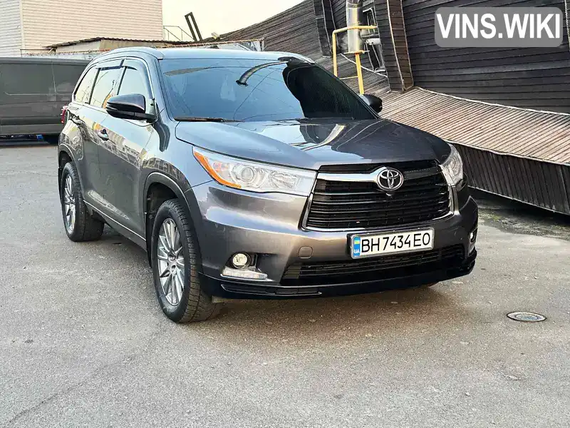 Позашляховик / Кросовер Toyota Highlander 2014 2.7 л. Автомат обл. Одеська, Одеса - Фото 1/21