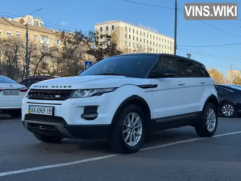 Внедорожник / Кроссовер Land Rover Range Rover Evoque 2011 2.18 л. Автомат обл. Киевская, Киев - Фото 1/18