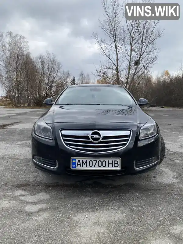 Ліфтбек Opel Insignia 2012 2 л. Автомат обл. Житомирська, Звягель - Фото 1/14