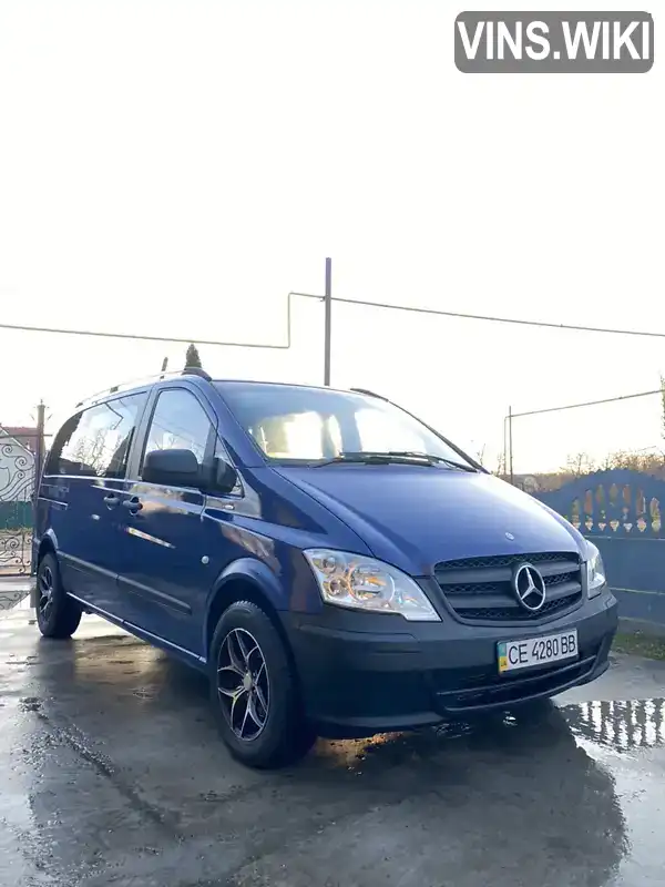 Мінівен Mercedes-Benz Vito 2011 2.14 л. Ручна / Механіка обл. Чернівецька, Чернівці - Фото 1/21