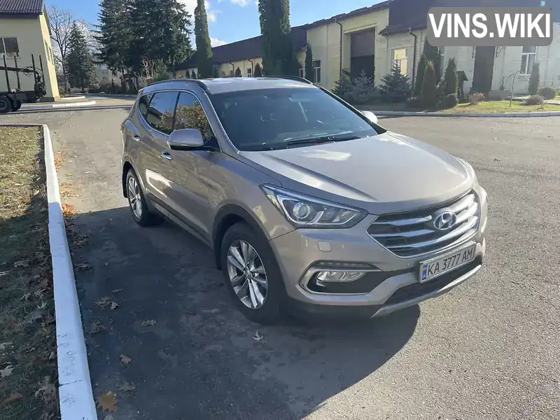 KMHSU81XDHU748399 Hyundai Santa FE 2017 Позашляховик / Кросовер 2.2 л. Фото 1