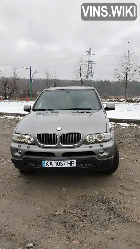 Позашляховик / Кросовер BMW X5 2004 2.99 л. Автомат обл. Київська, Ірпінь - Фото 1/18