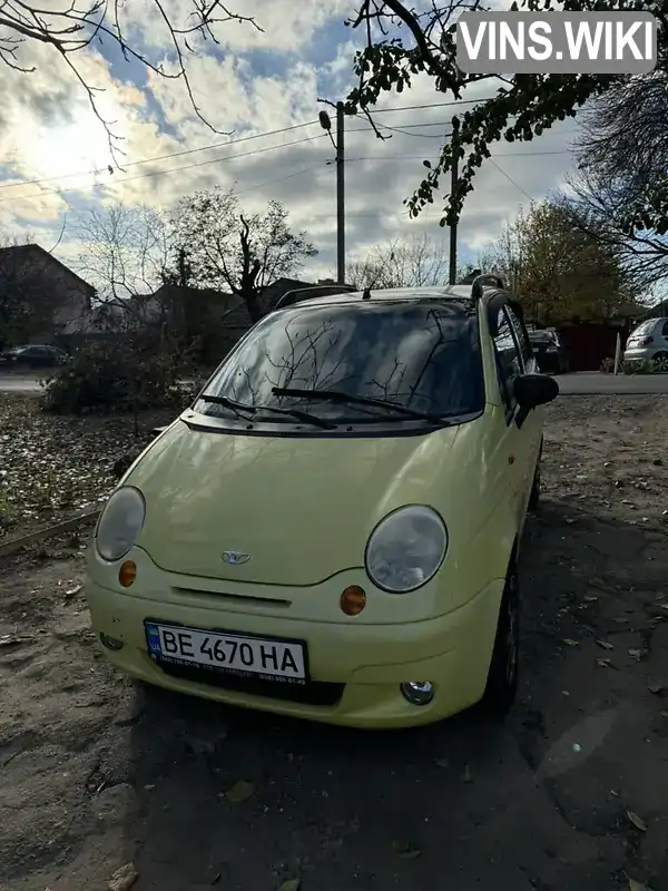 Хетчбек Daewoo Matiz 2006 0.8 л. Автомат обл. Миколаївська, Миколаїв - Фото 1/16