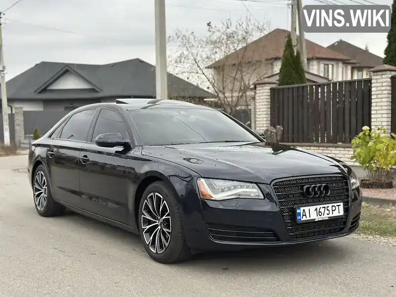 Седан Audi A8 2013 3 л. Автомат обл. Київська, Київ - Фото 1/21